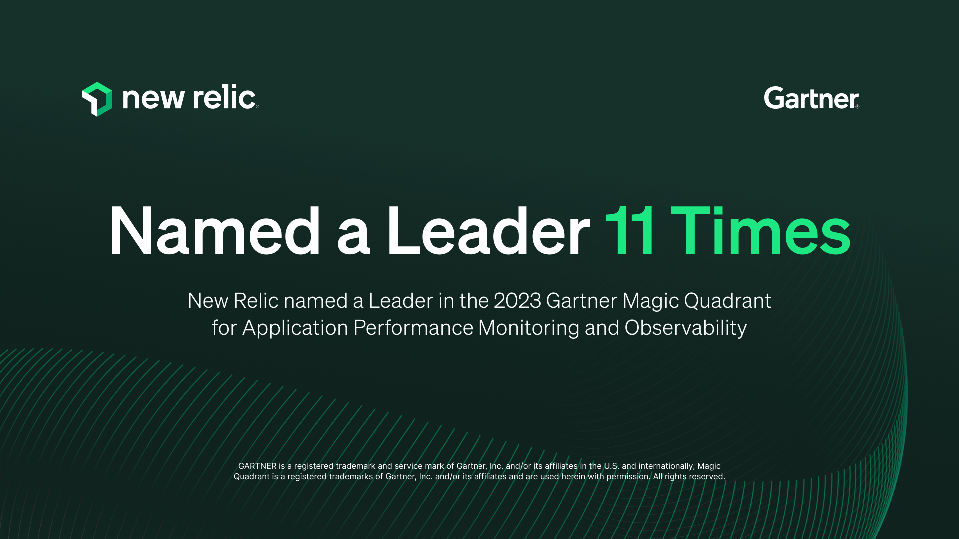 New Relic named a Leader in 2023 Gartner Magic Quadrant New Relic